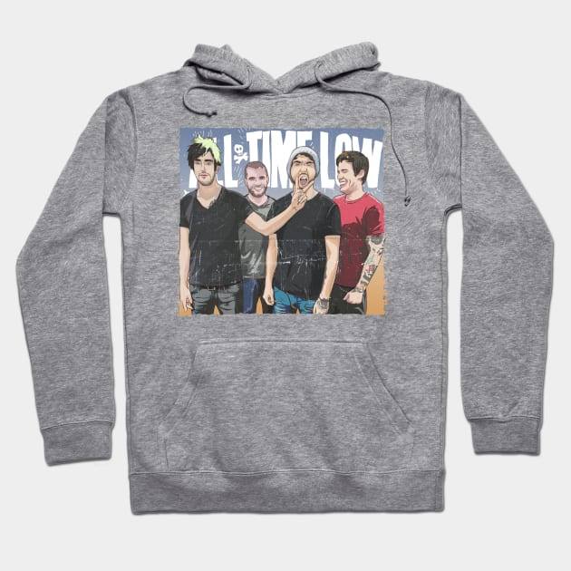 All Time Low Hoodie by 𝙼𝙰𝚂𝙸𝙰